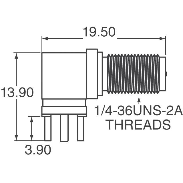 CONREVSMA002-L Linx Technologies Inc.  Koaxialsteckverbinder (HF)-Baugruppen